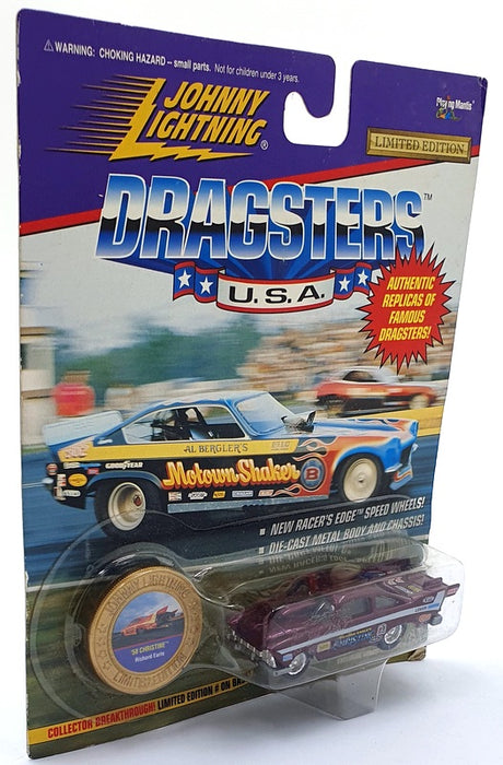Johnny Lightning 1/64 Scale 320-130 Dragsters USA 1958 Christine - Richard Earle