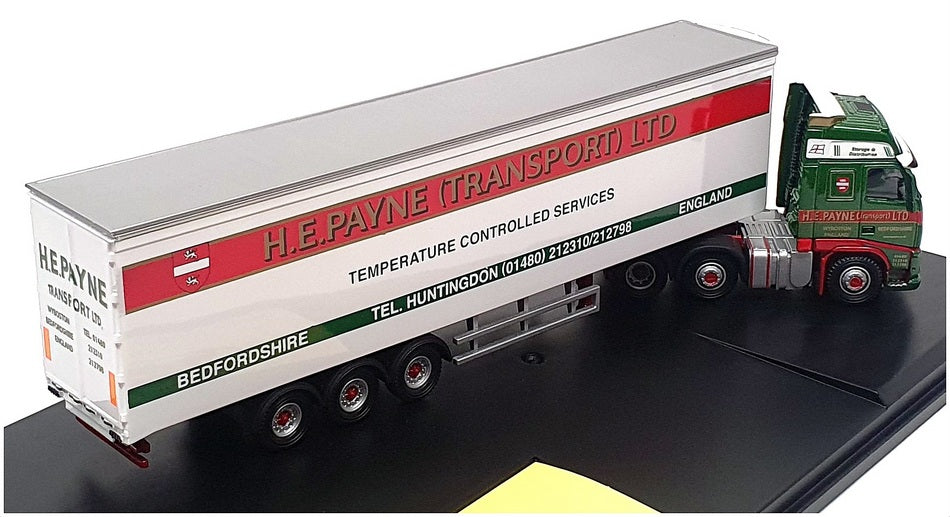 Oxford Diecast 1/76 Scale VOL01FR - Volvo FH Fridge Truck (H.E. Payne)