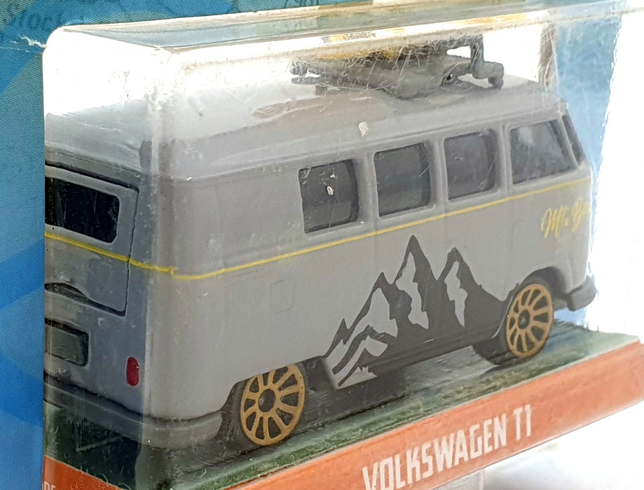 Jada Toys 1/64 Scale 100426F - Volkswagen T1 Van Mt. Bear - Grey