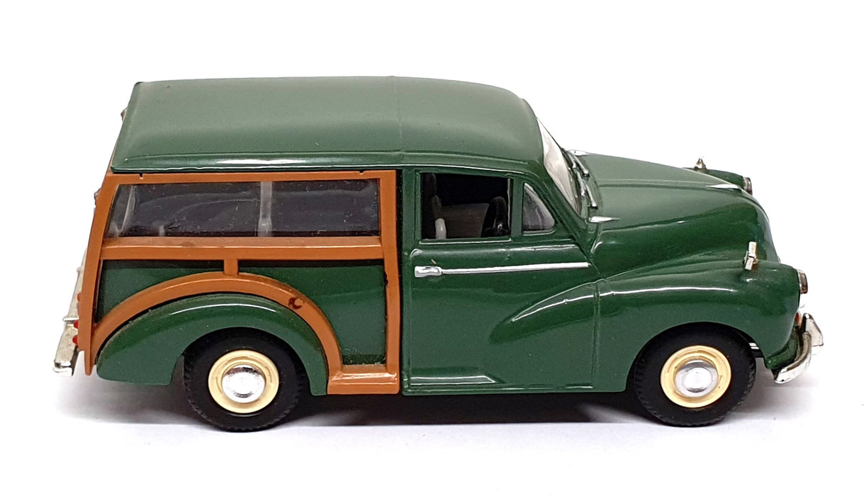 Vanguards 1/43 Scale Diecast VA10002 - Morris Minor Traveller - Almond Green 