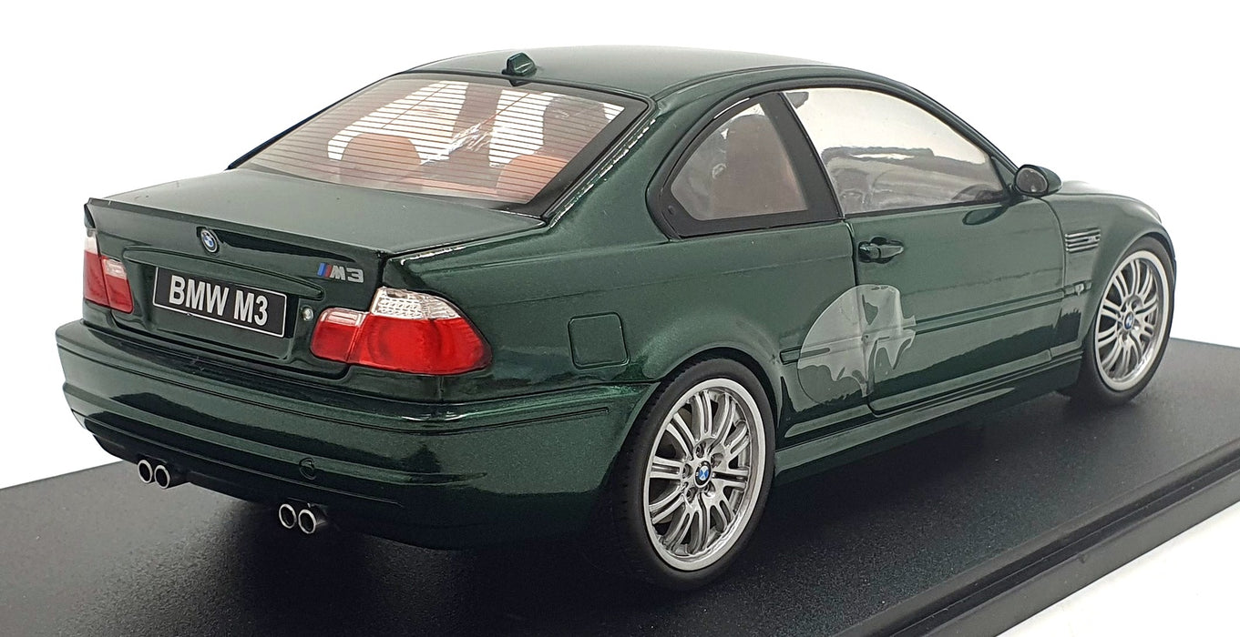 Solido 1/18 Scale S1806507 - 2000 BMW E46 M3 - Oxford Green