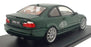 Solido 1/18 Scale S1806507 - 2000 BMW E46 M3 - Oxford Green