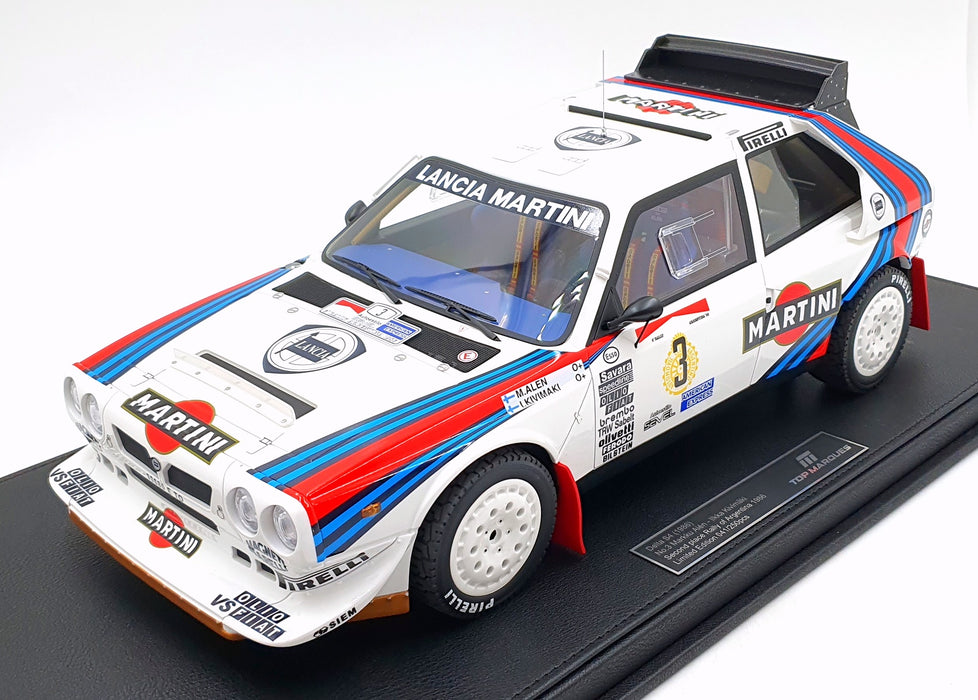 Top Marques 1/12 Scale TMR1260C Lancia Delta S4 1986 #3 Argentina M.Alen