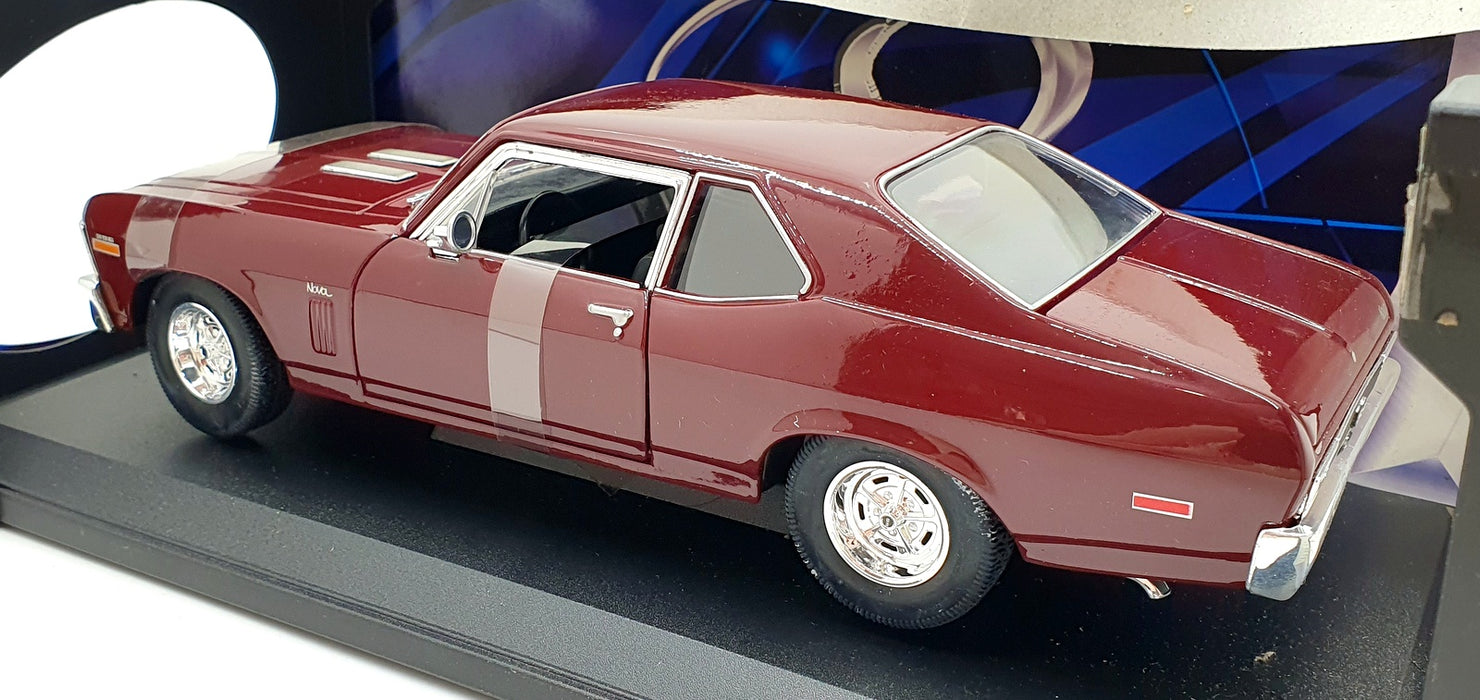 Maisto 1/18 Scale Diecast 31800 - 1970 Chevrolet Nova SS Coupe - Burgundy