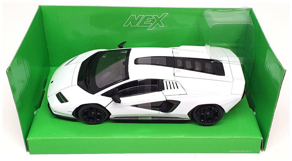 Welly NEX 1/24 Scale Diecast 24114W - Lamborghini Countach LPI 800-4 - White