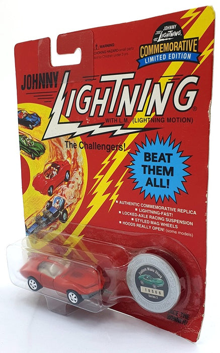 Johnny Lightning 1/64 Scale 100-132 - The Challengers Custom Mako Shark - Red