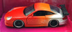 Jada 1/32 Scale 24106 - Porsche 911 GT3 (996) - Red/Orange/Silver