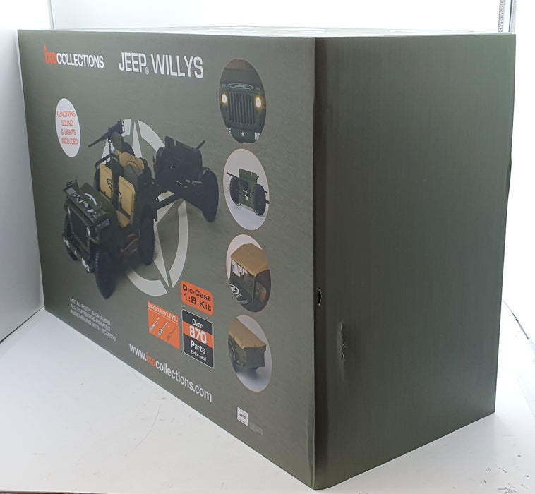 IXO 1/8 Scale Diecast Kit IXC.JPW.FK - Willy's Jeep Military Vehicle - 870 Parts