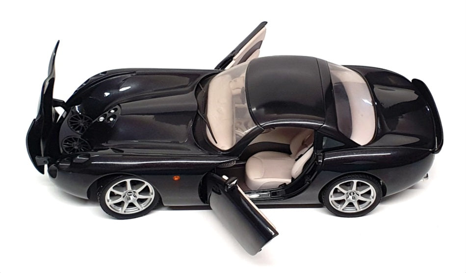 Jadi 1/18 Scale Diecast 18723E TVR Tuscan Black — R.M.Toys Ltd