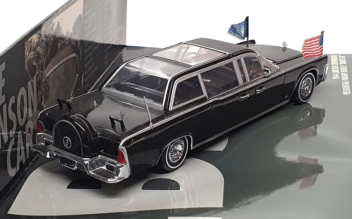 Minichamps 1/43 Scale 436 086101 '64 Lincoln Continental The Johnson Car - Black