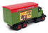Lledo 1/76 Scale DG044031 Scammell 6W Box Van (Carter Peterson) Green/Red/Black