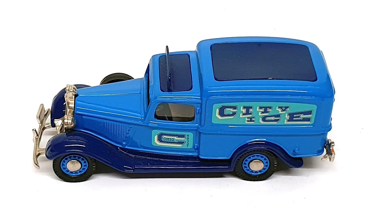 Brooklin 1/43 Scale BRK16A 018 - 1935 Dodge Delivery Van City Ice - Blue