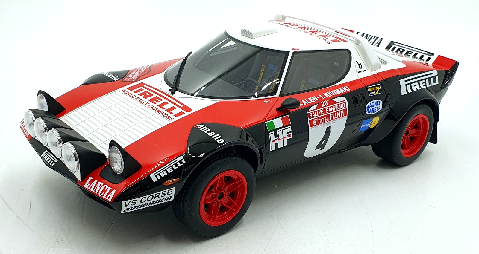 Otto 1/12 Scale Resin G088 - Lancia Stratos 1978 San Remo #4 M.Alen
