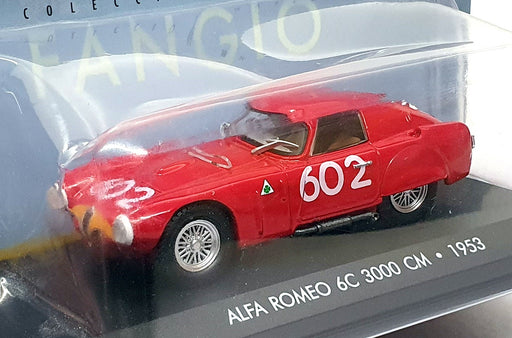 Altaya 1/43 Scale FN602 - Alfa Romeo 6C 3000 CM 1953 #602 Fangio - Red