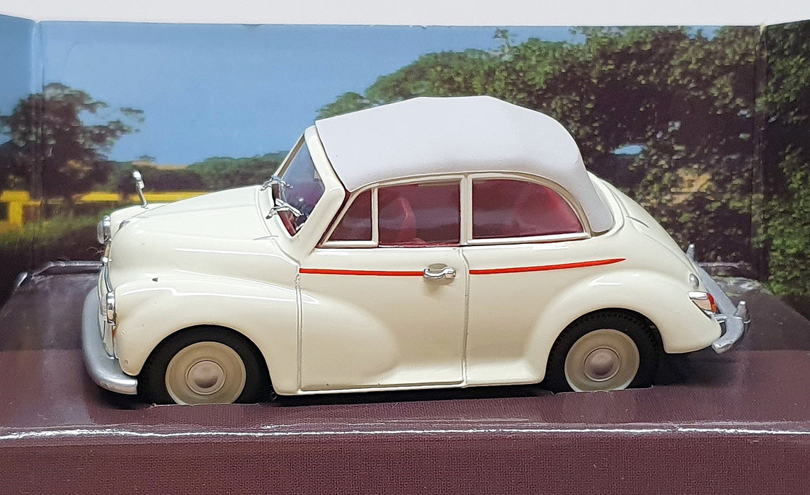 Corgi 1/43 Scale 96750 - Morris Minor Convertible - Ivory/Grey Roof