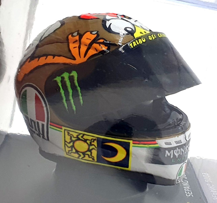 Altaya 1/5 Scale MT9ALA0023 Helmet MotoGP Valentino Rossi Sepang 2009 #46 — R.M.Toys Ltd Altaya 1/5 Scale MT9ALA0023 Helmet MotoGP Valentino Rossi Sepang 2009 #46 — R.M.Toys Ltd