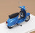 Norev 1/18 Scale 182100 - Vespa 125 Primavera Scooter Motorbike - Met. Blue