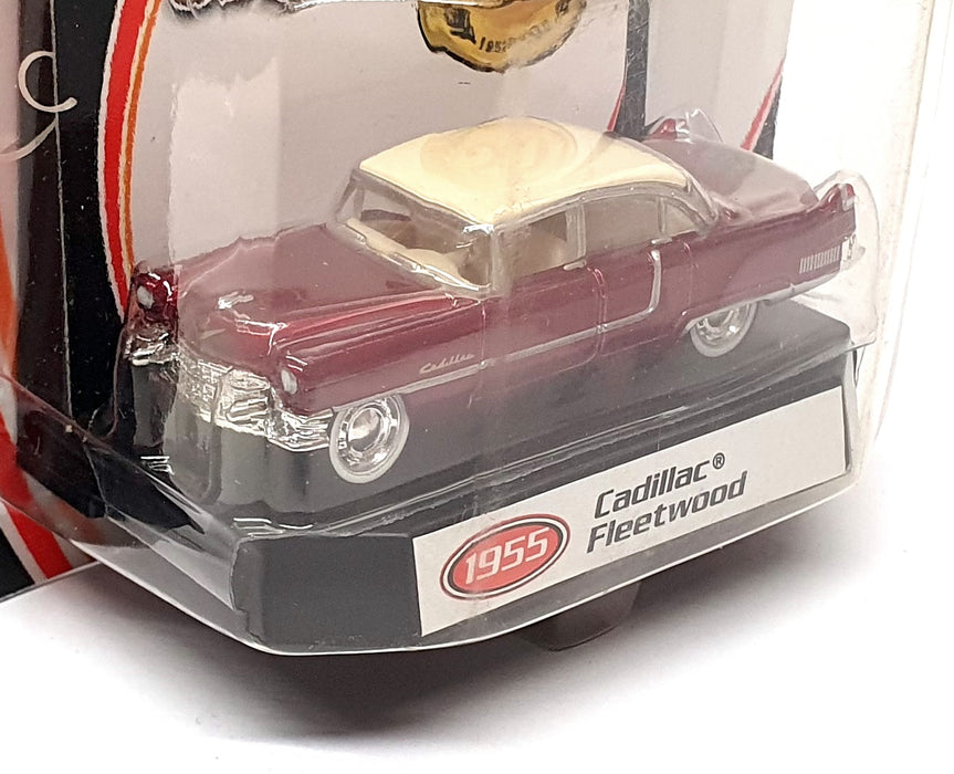 Matchbox 50 1952-2002 1/64 Scale 96976 - 1955 Cadillac Fleetwood - Dk. Red