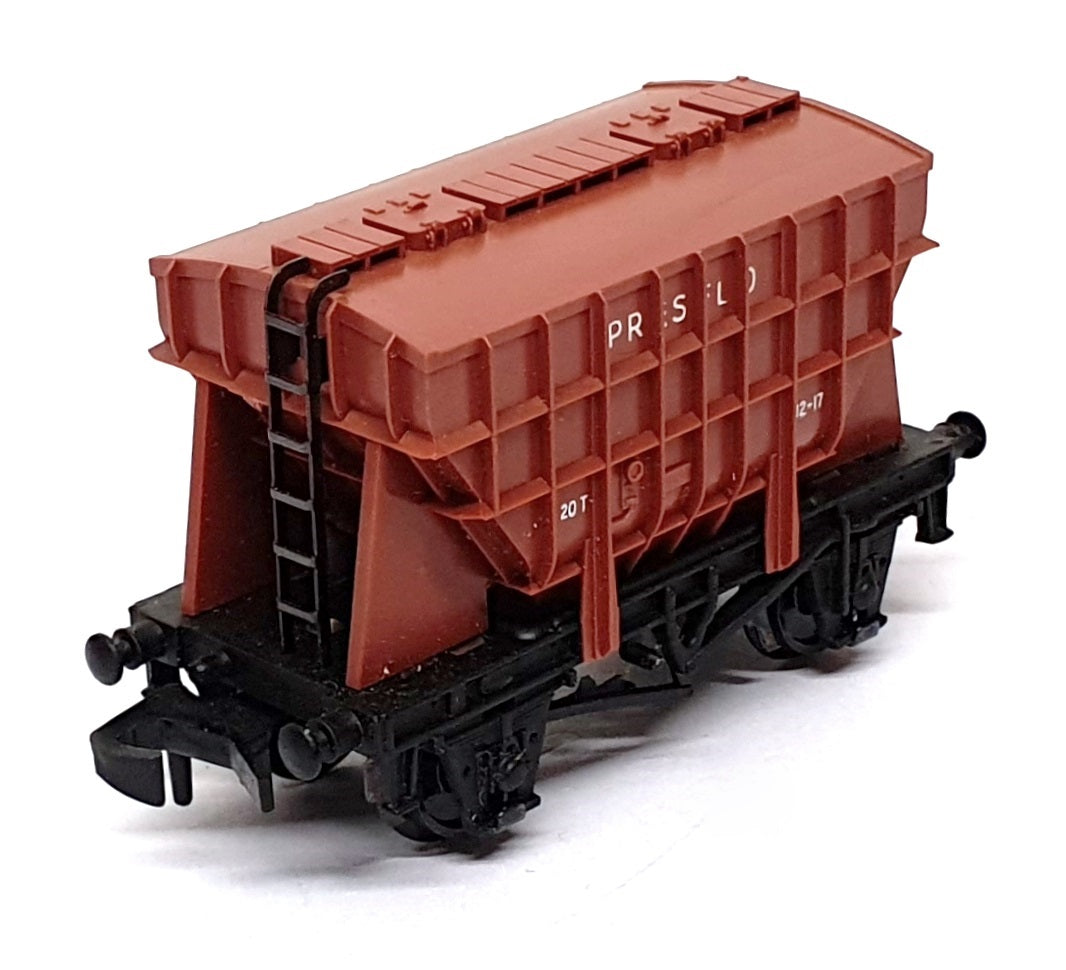 Hornby Dublo OO Gauge 4626 - 20T Presflo Bulk Cement Wagon In BR Bauxite