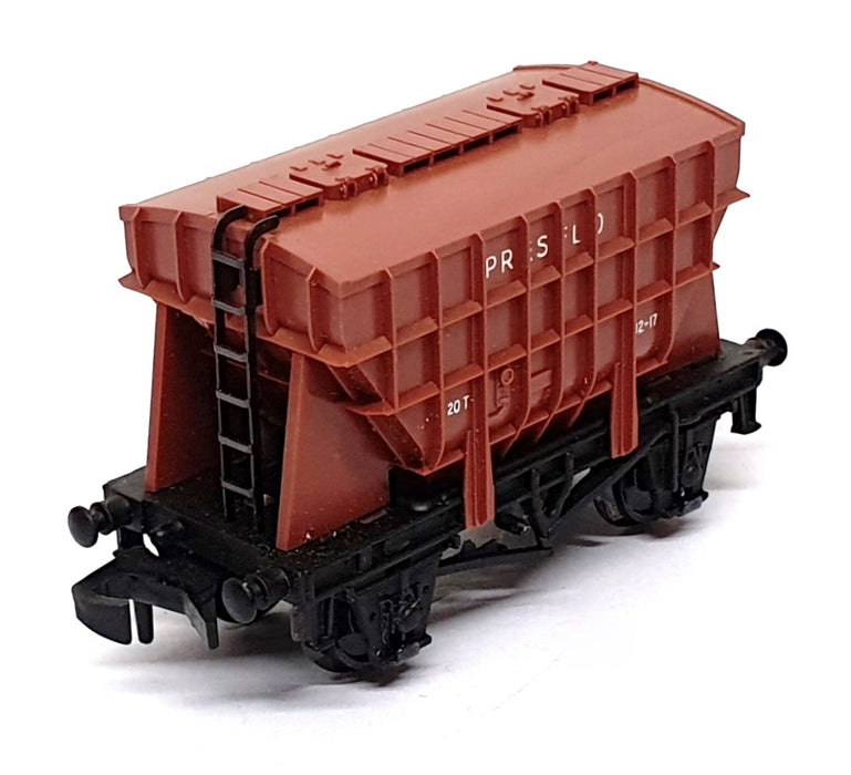 Hornby Dublo OO Gauge 4626 - 20T Presflo Bulk Cement Wagon In BR Bauxite