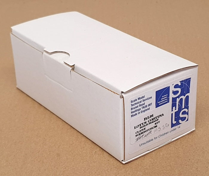 SMTS 1/43 Scale RL91 - Ford Lotus Cortina - White/Green