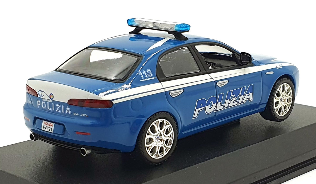 Norev 1/43 Scale 790028 - Alfa Romeo 159 Q4 Polizia Car #113