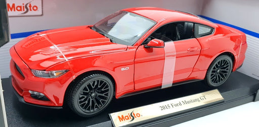 Maisto 1/18 Scale Diecast 31197 - 2015 Ford Mustang GT - Red