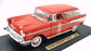 Road Tough 1/18 Scale Diecast 92088 - 1957 Chevrolet Nomad - Orange