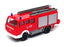 Wiking 1/87 Scale 616 00 24 - Mercedes Benz Feuerwehr LF16 Fire Engine - Red