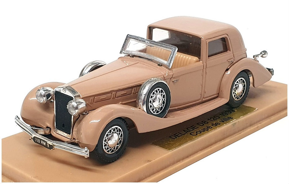 Véhicule SOLIDO DELAGE modèle n°31 D8-120, 1939 - modèle réduit 1/43