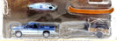 Greenlight 1/64 Scale 32250-C 1988 GMC S-15 Sierra & Canoe/Kayak Trailer
