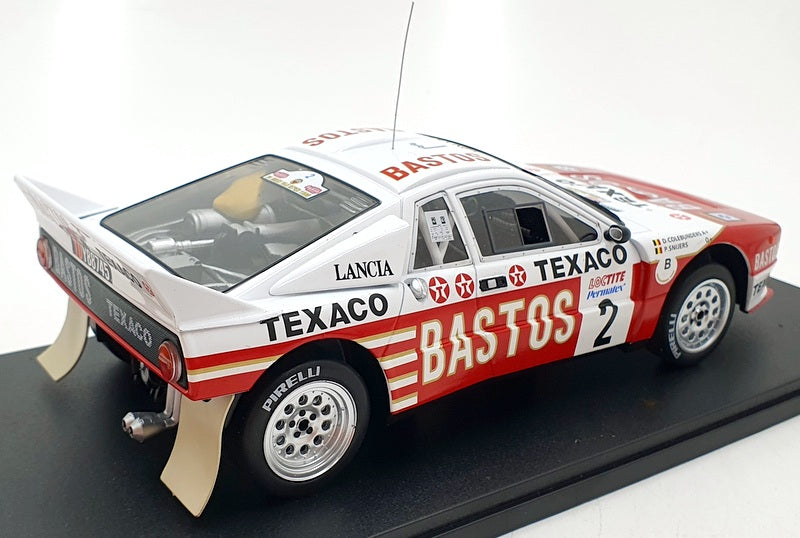 IXO Models 1/18 Scale 18RMC136 Lancia 037 Rally #2 Ypres 1985 P.Snijers