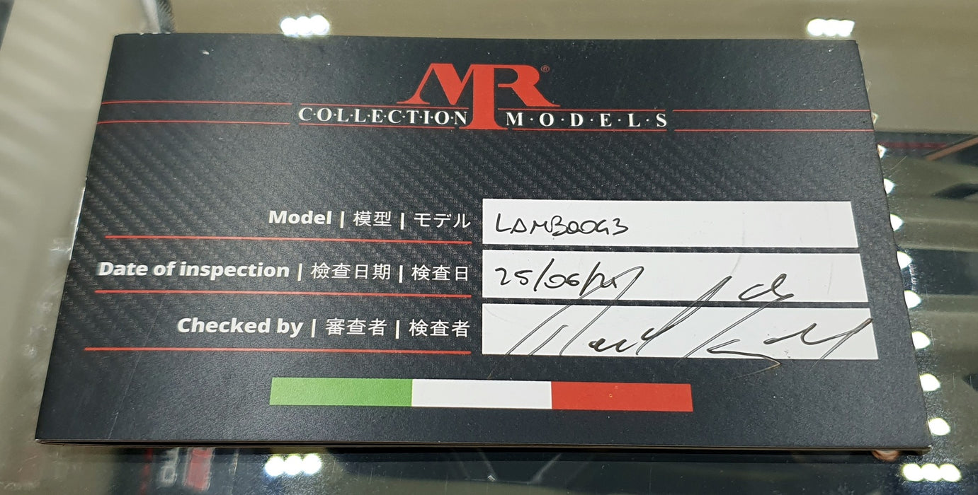 MR Models 1/18 Scale LAMBO043 - Lamborghini V12 Vision Gran Turismo