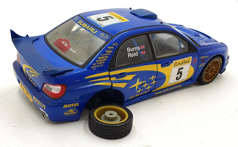 Autoart 1/18 Scale Diecast 13625E - Subaru Impreza WRC RMC #5 R.Burns