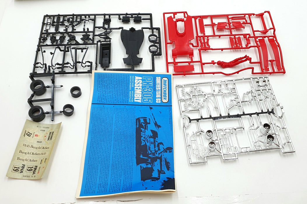 Matchbox 1/32 Scale Unbuilt Kit PK-305 - Surtees TS16/03 Two Colour Kit