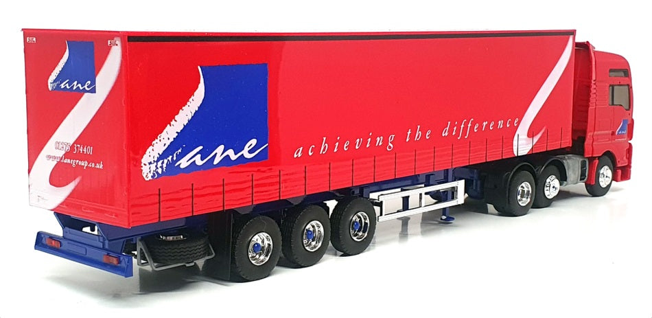 Eligor 1/43 Scale 113131 - MAN TG XXL 6'2 Tautliner Truck (Lane Group) - Red