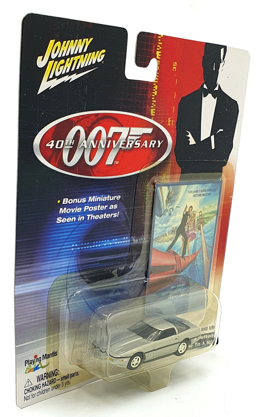 Johnny Lightning 1/64 Scale 261-05 - 1985 Chevrolet Corvette 007 A View To Kill