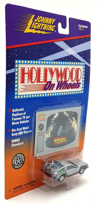 Johnny Lightning 1/64 Scale 431-01 - DeLorean Back To The Future Car - Show Card