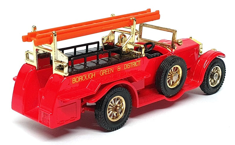 Matchbox Appx 10cm Long Diecast Y-6 - 1920 Rolls-Royce Fire Engine - Red