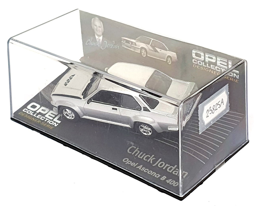 Altaya 1/43 Scale 23825A - Opel Ascona B 400 Chuck Jordan - Silver