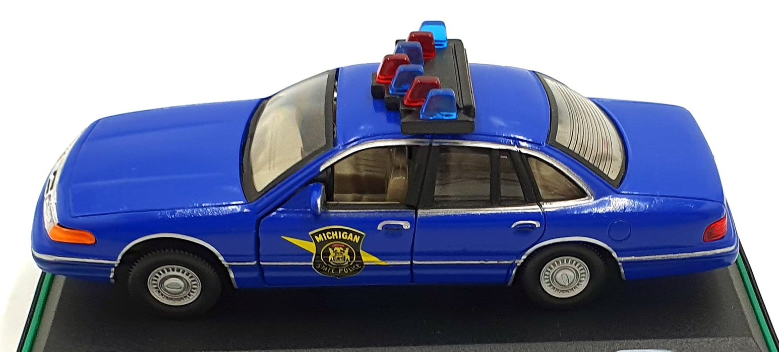 Hongwell 1/43 Scale Diecast HG0303 - Ford Crown Victoria Michigan State Police