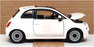 Burago 1/24 Scale Diecast 18-22106 - 2007 Fiat 500 - White