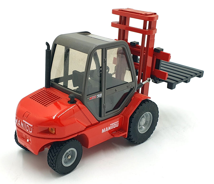 Joal 1/25 Scale Diecast 200 - Manitou MSI 50 Forklift - Red/Grey