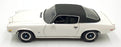 Ertl 1/18 Scale Diecast 16126C - Chevrolet Camaro SS 350 - White/Black