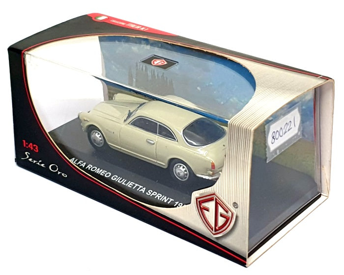 Edison 1/43 Scale 800221 - 1959 Alfa Romeo Giulietta Sprint - Greenish Beige