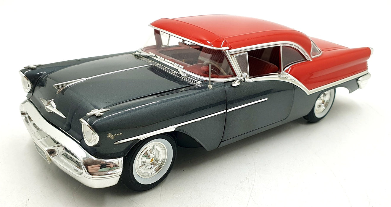Acme 1/18 Scale Diecast A1808001 - 1957 Oldsmobile Super 88 Grey/Red