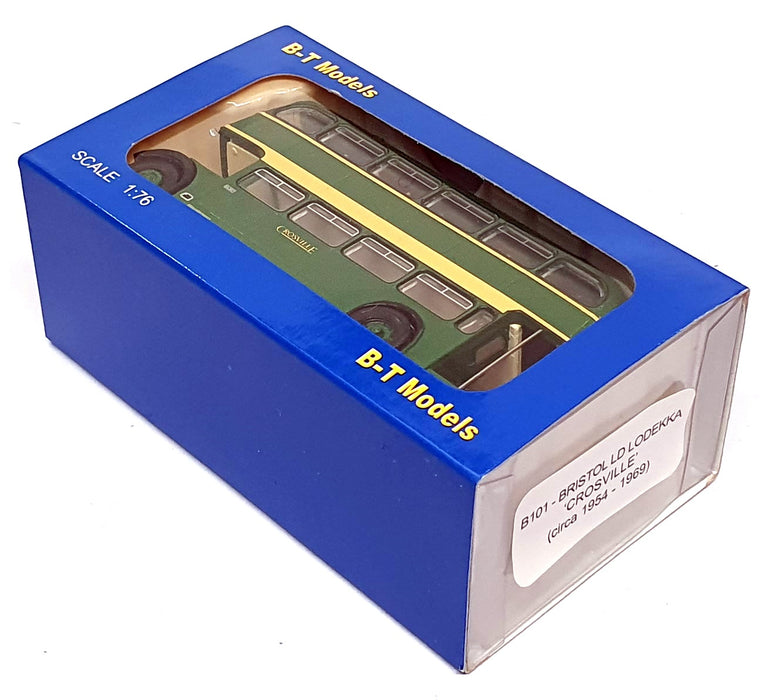 B-T Models 1/76 Scale B101 - Bristol LD Lodekka Bus Crosville Rt. 408 - Green