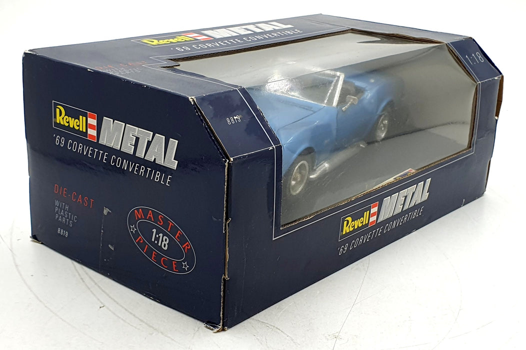 Revell 1/18 Scale 8819 - '69 Chevrolet Corvette Convertible - Blue