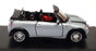 Burago 1/32 Scale Diecast 18-42000 - Mini Cooper S Cabrio - Greyish Blue