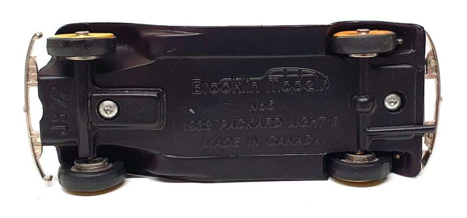 Brooklin Models 1/43 Scale BRK6 001 - 1932 Packard Light 8 - Dk Maroon/Dove Grey